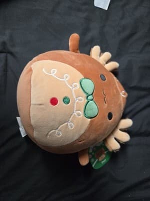 Squishmallows Axolotl Den The Gingerbread Christmas 8” Holiday Plush