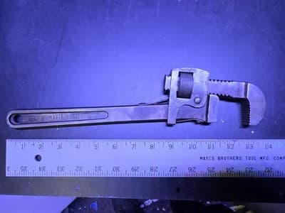 Beautiful Vintage STILLSON Pipe Wrench - 14" length