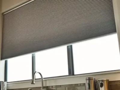 Somfy Motorized Blockout Shades Kit W/battery Park And Wireless Remote