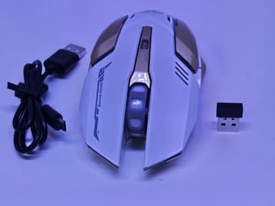 🖱️ Wireless Rechargeable Silent Gaming Mouse with Engineered Ergonomic Design