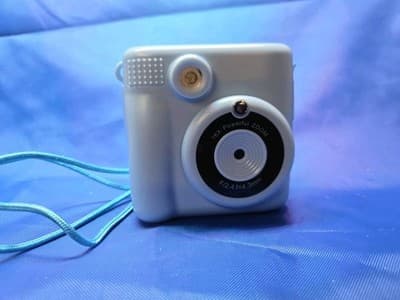 DIY Instant Digital Camera Blue (The First Camera Of Childhood), Charger & Chip