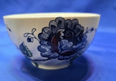 Minton Haddon Hall Open Sugar Bowl Fruit Sauce Trinket Dish 4.25" Made inEngland