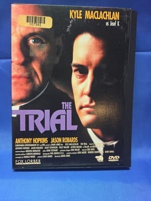 The Trial (DVD, 1998) Anthony Hopkins Jason Robards, Kyle MacLachlan