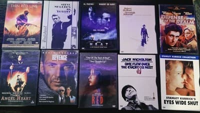 DVD LOT 10 Titles - Action & Cult Classics Titles In Great Condition