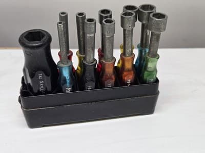 Xcelite PS120 SAE 11 Piece Hex Nutdriver Set