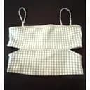 Caution To The Wind Juniors Blue White Striped Sleeveless Tank Top Size M