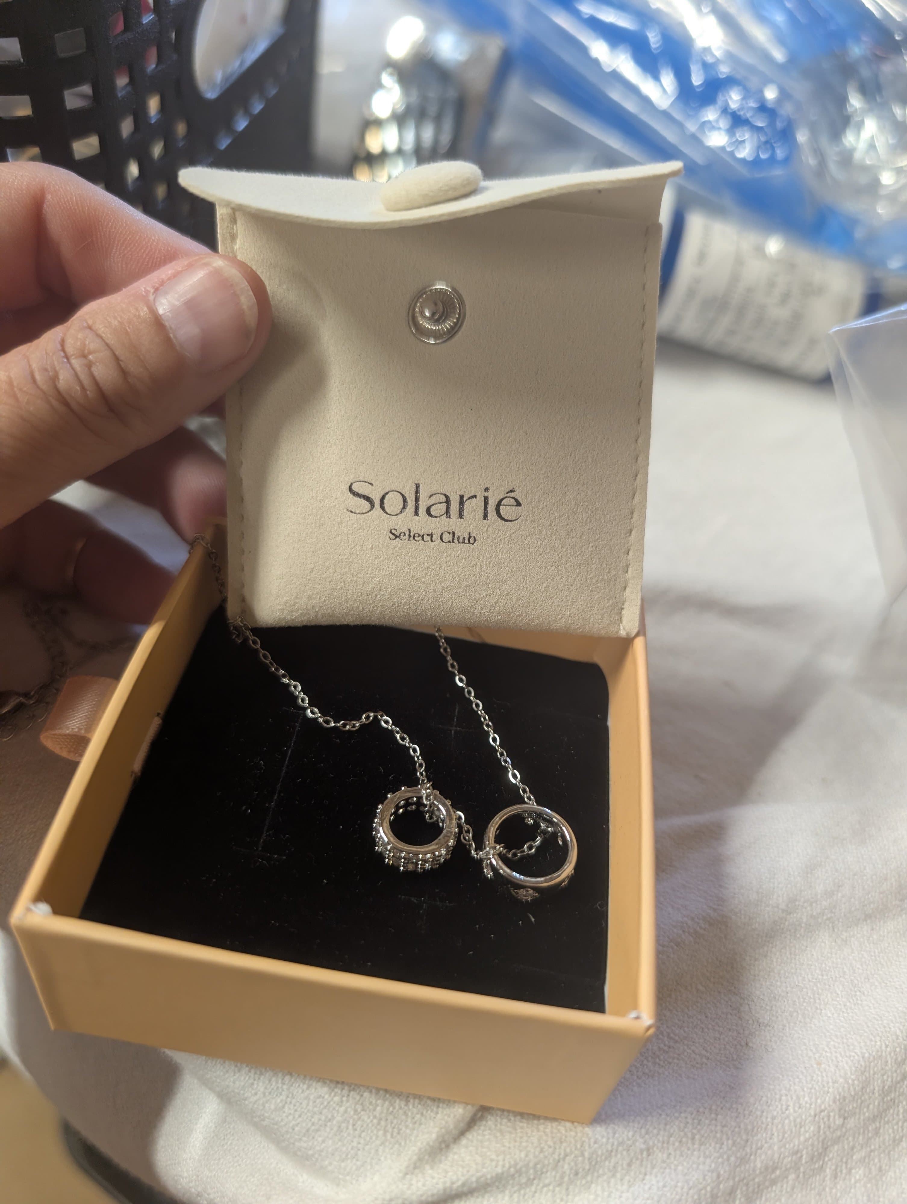 Solarié Select Club Necklace with Circular Pendant