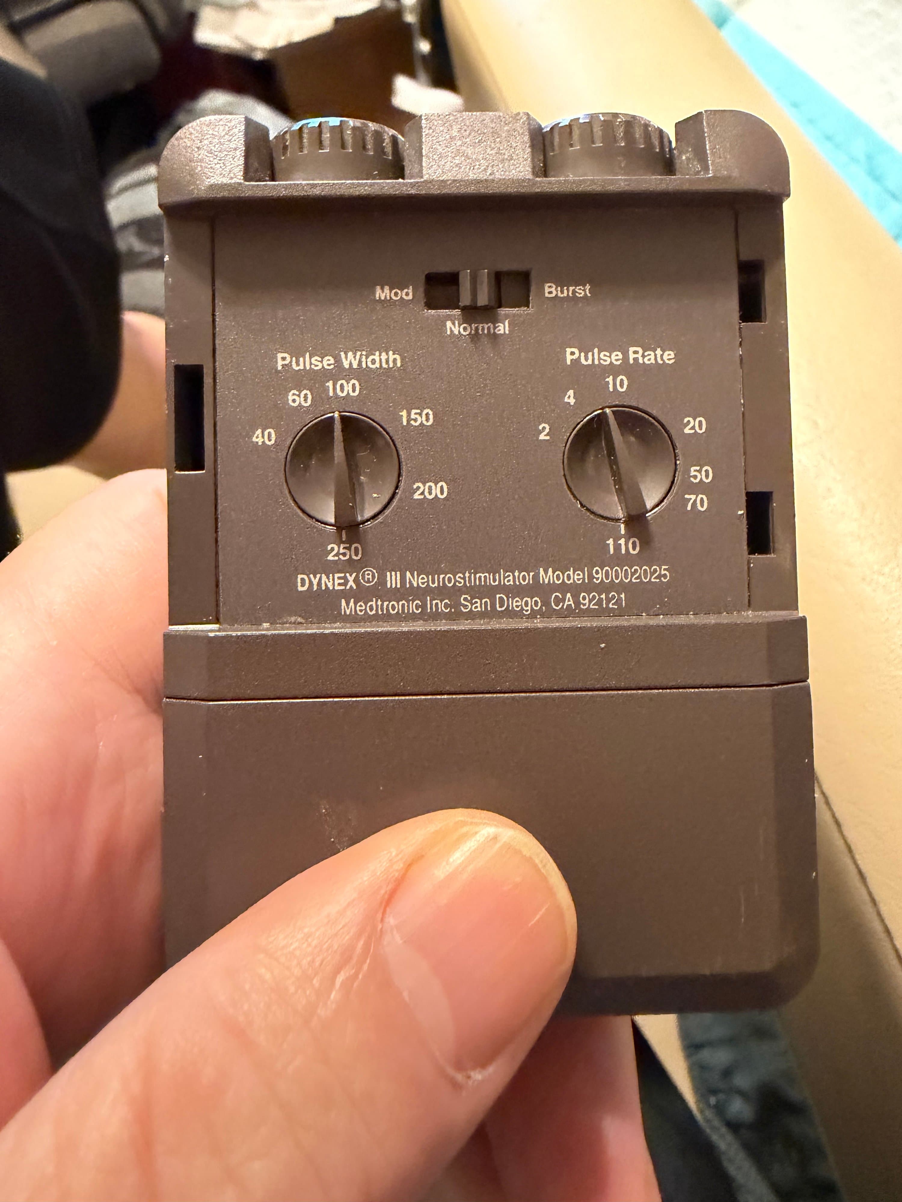 Medtronic Dynex III Dual Channel TENS Neurostimulator Model 90002025 Untested