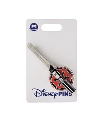 Red Lightsaber Star Wars Disney Light Up Pin Open Edition