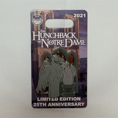 Disney The Hunchback Of Notre Dame 25th Anniversary Gargoyle LE Pin 2021