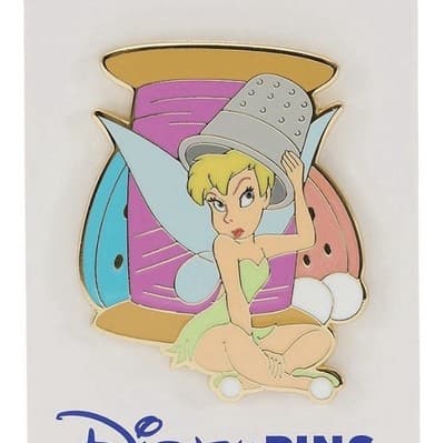Disney Tinkerbell Thimble Pin - Peter Pan (Open Edition)
