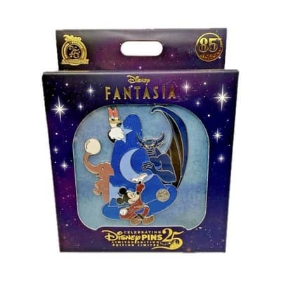 Disney Parks Fantasia 85th Anniversary Mickey Mini Jumbo LE 2000 Pin