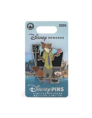 Nick Wilde Pin - Zootopia 2 - Disney® Visa® Cardmember Exclusive 2026 - LR