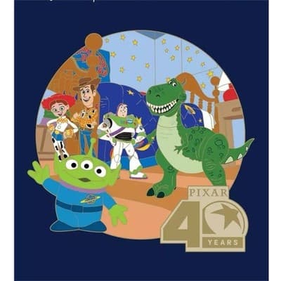 D23-Exclusive Toy Story 2 Pin -Pixar Animation Studios 40th Anniversary- LE 1000