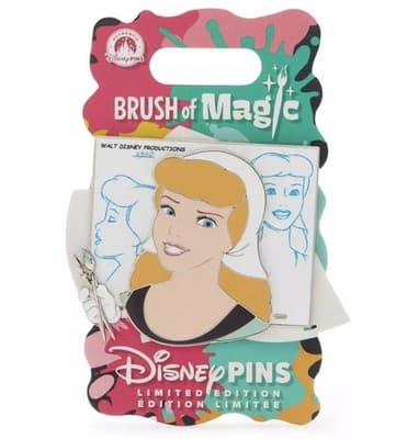 Cinderella Brush of Magic Disney Pin Limited Edition 2026 UNOPENED NEW