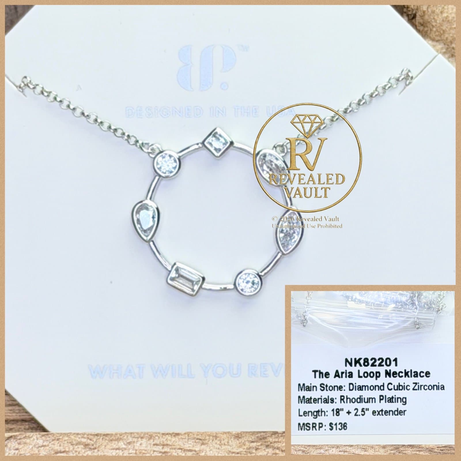 Bomb Party The Aria Loop Necklace OG