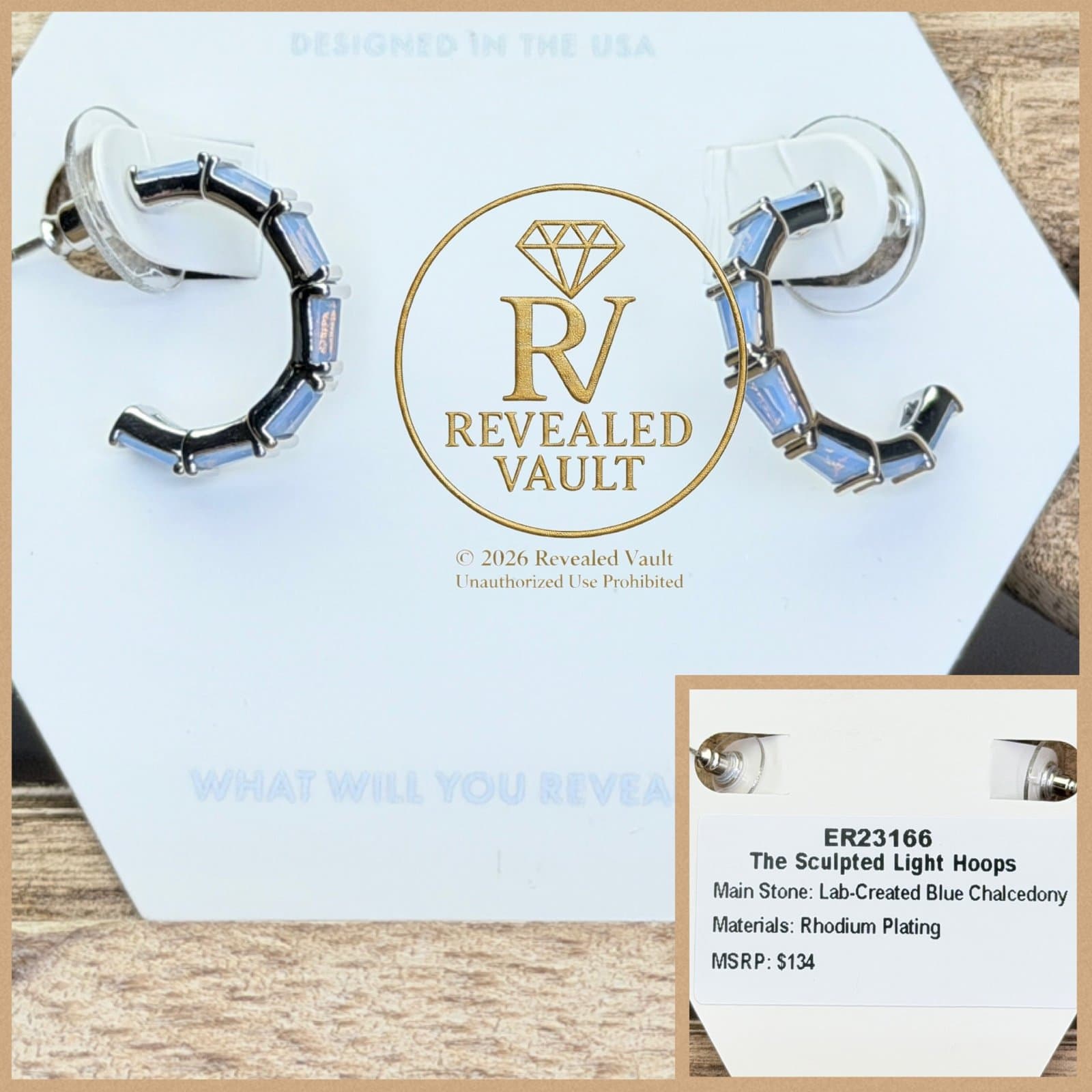 Bomb Party The Sculpted Light Hoops OG