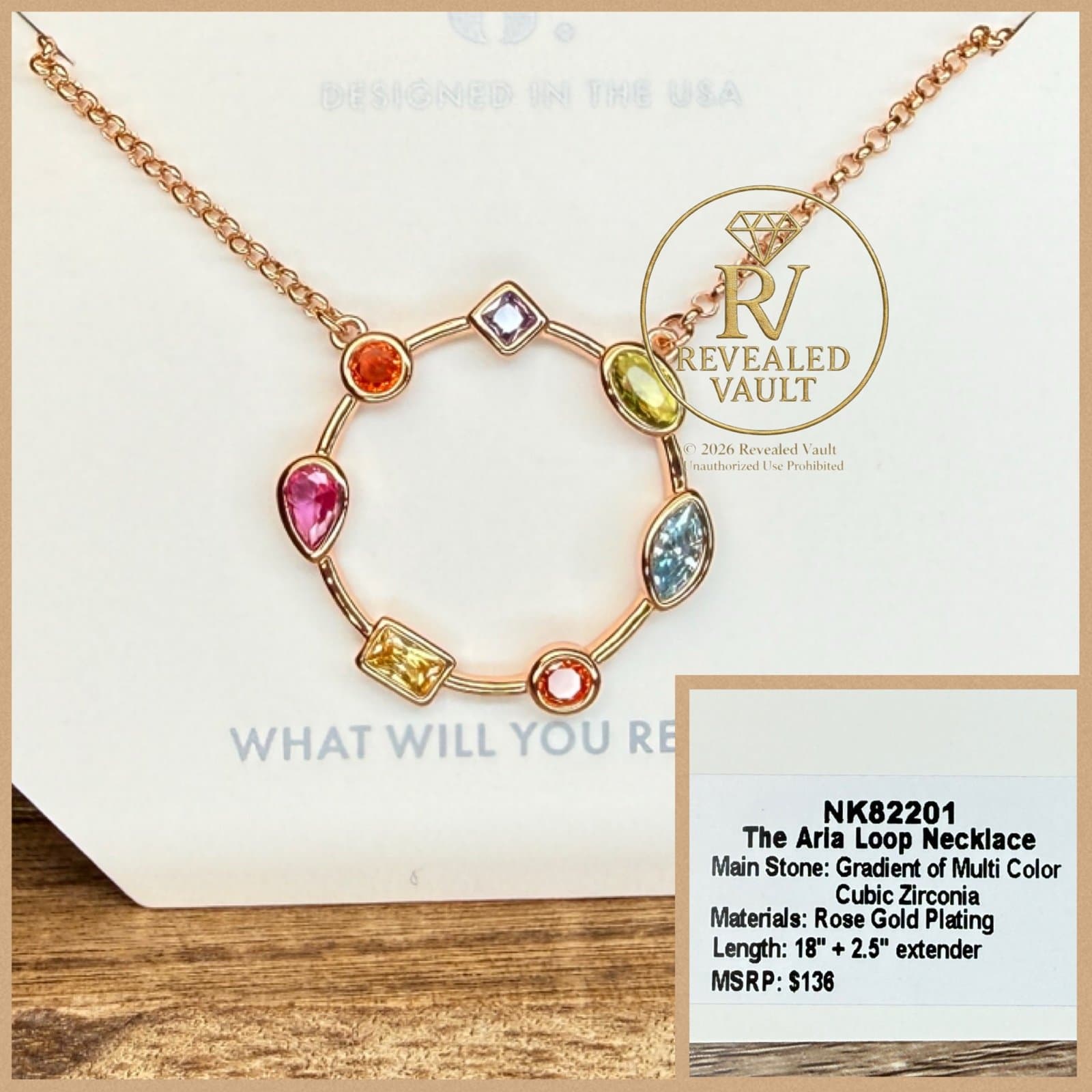 Bomb Party The Aria Loop Necklace OG
