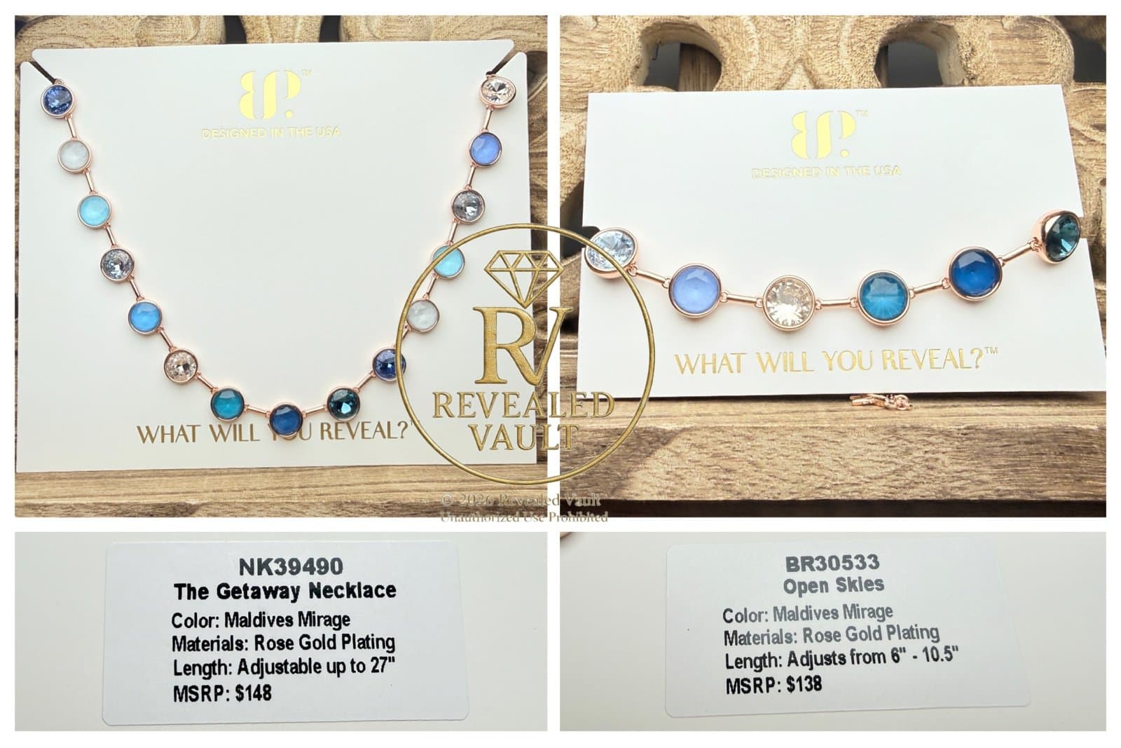 Bomb Party The Getaway Necklace & Open Skies Set Jewel Candy Destinations 2026
