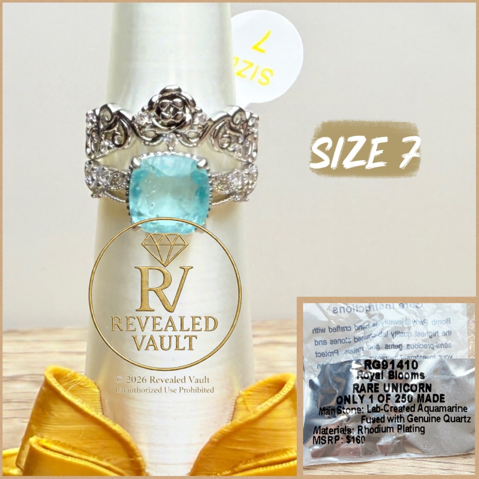 Bomb Party Royal Blooms Rare Unicorn Only 1 of 250 Made