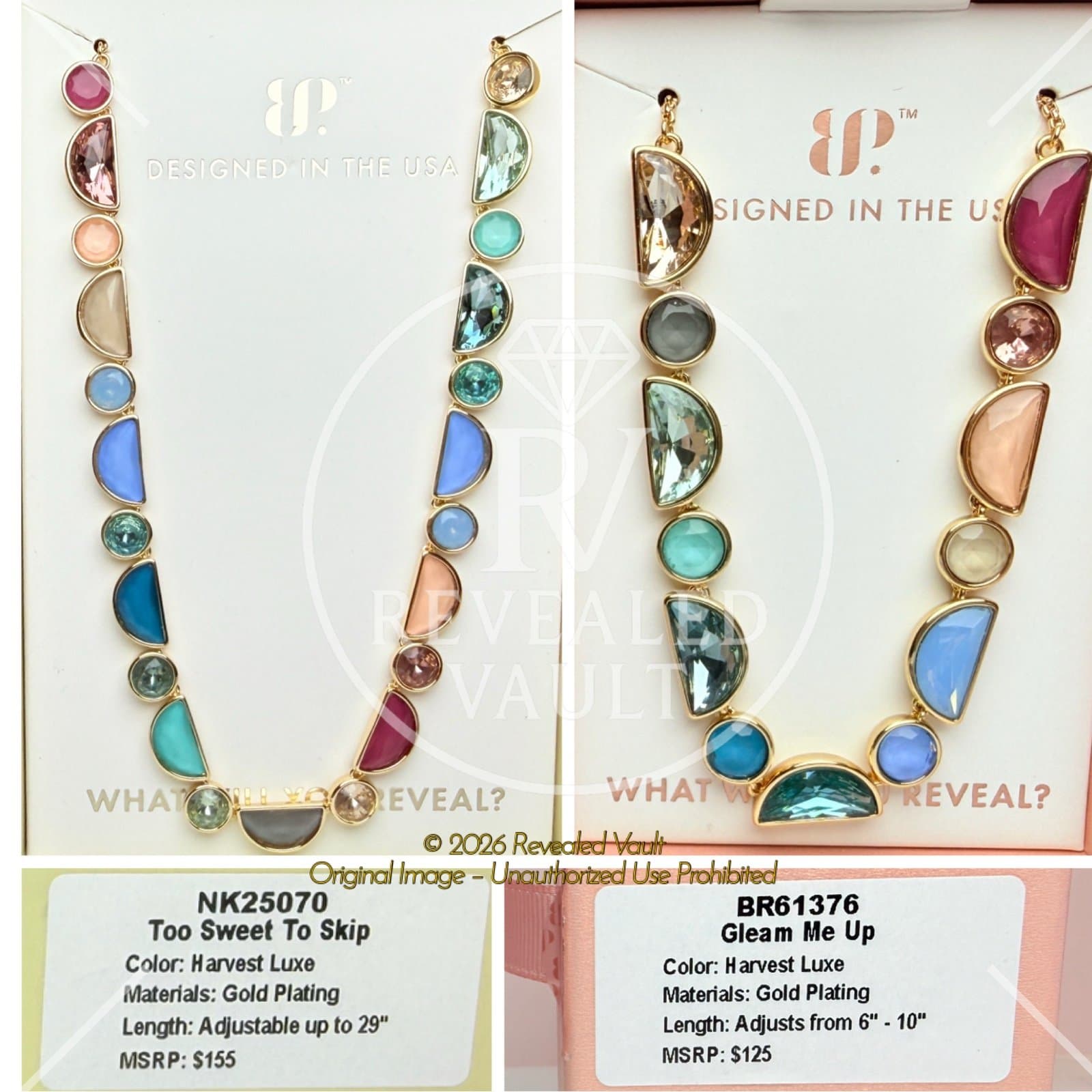 Bomb Party Holiday Jewel Candy Too Sweet To Skip & Gleam Me Up Set
