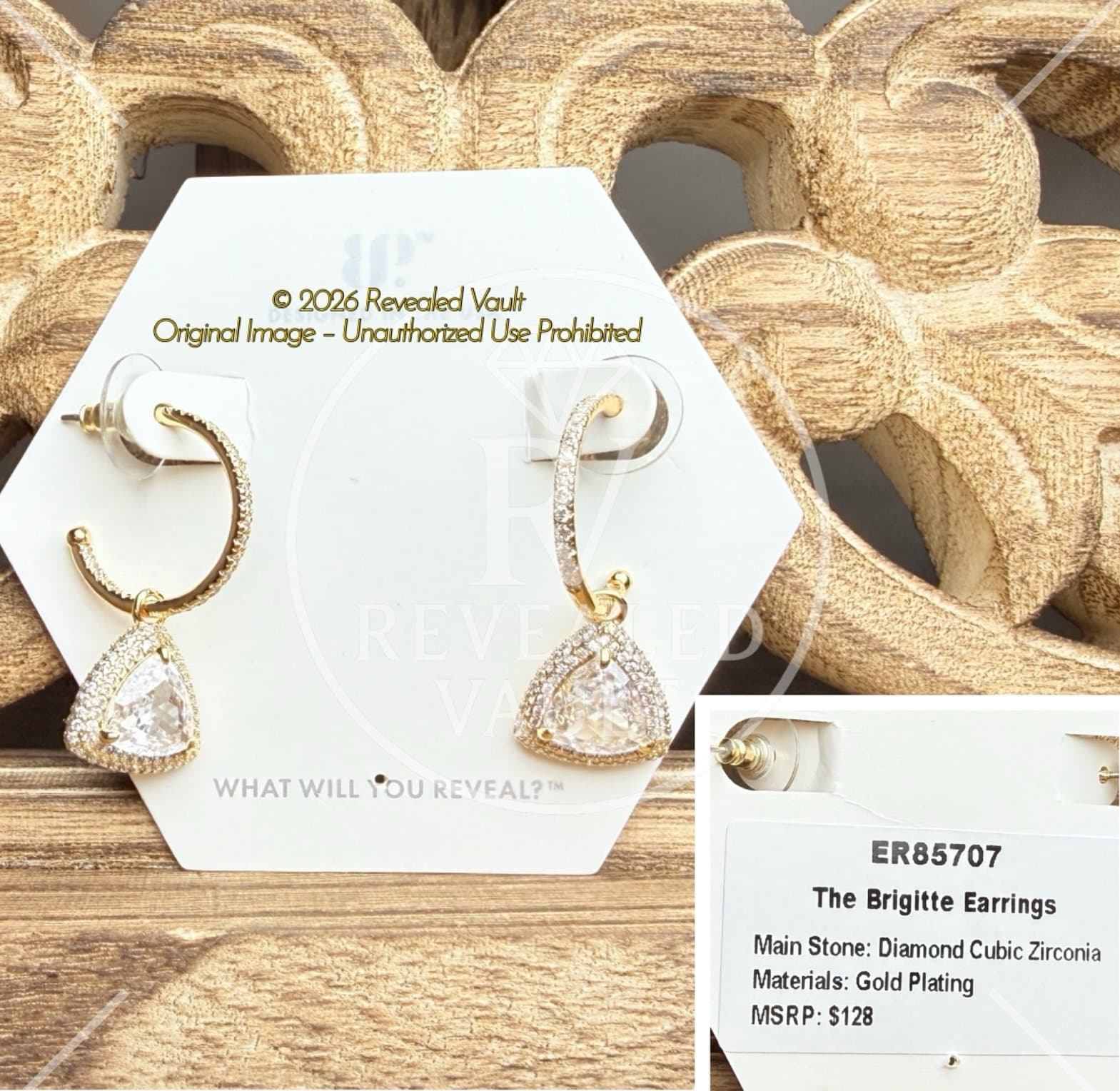 Bomb Party The Brigitte Earrings