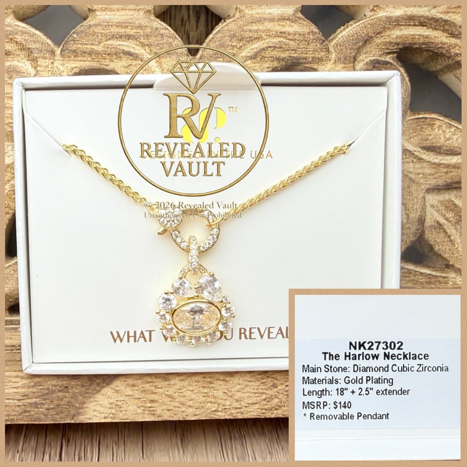 Bomb Party April Birthday 2026 The Harlow Necklace