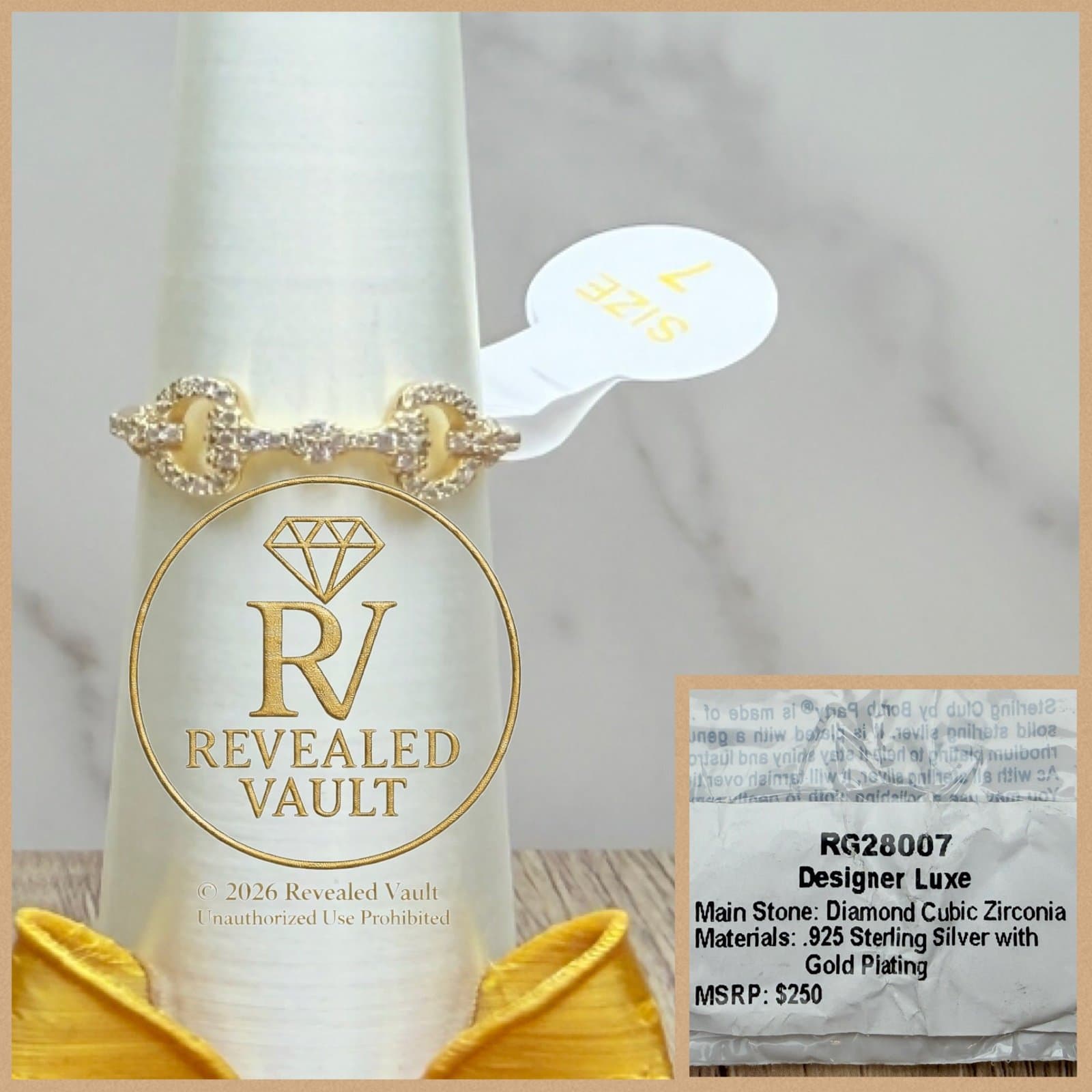 Bomb Party Sterling Vermeil Designer Luxe