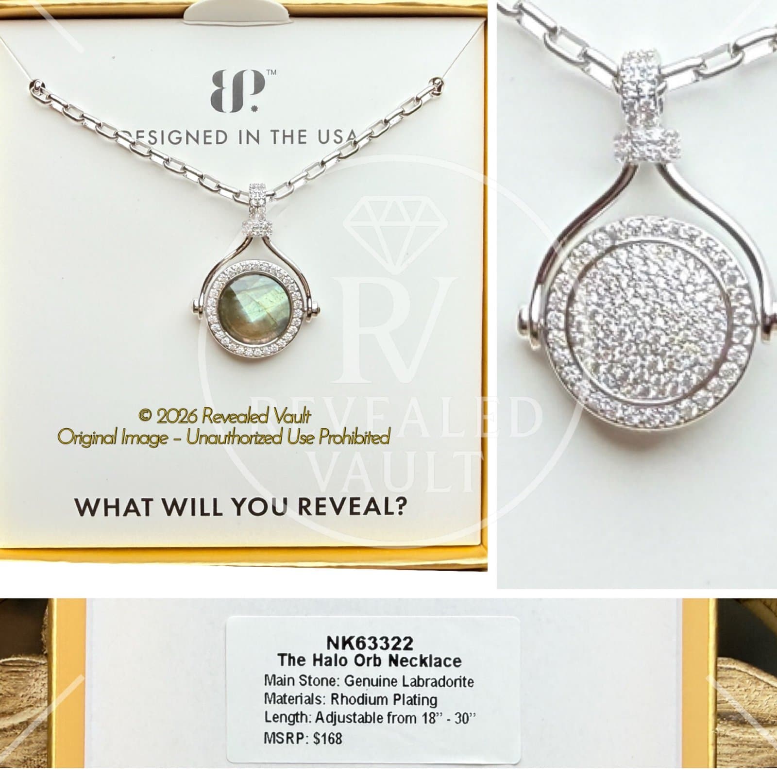 Bomb Party Gem Society The Halo Orb Necklace