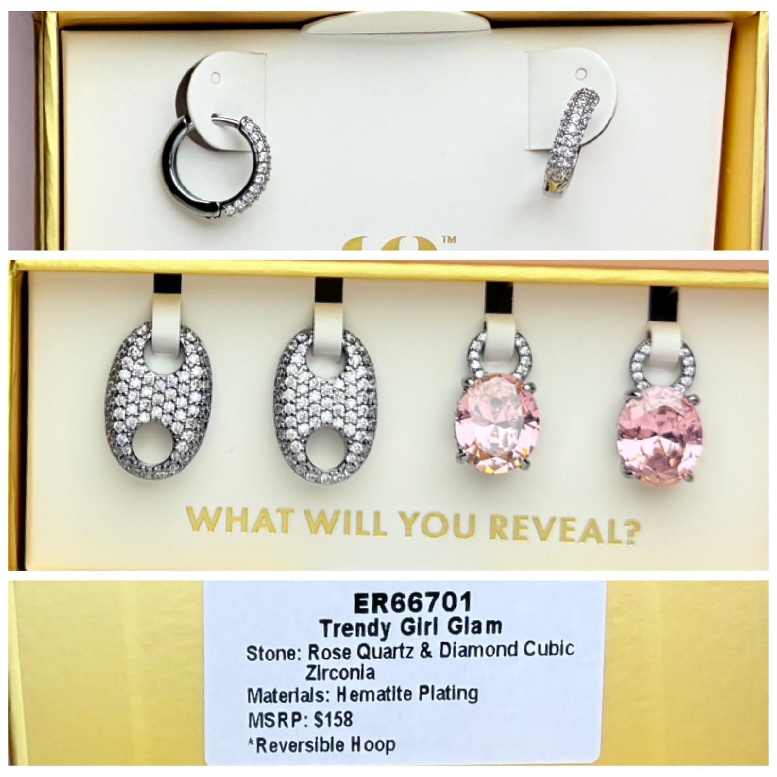 Bomb Party Charming Hoops Trendy Girl Glam