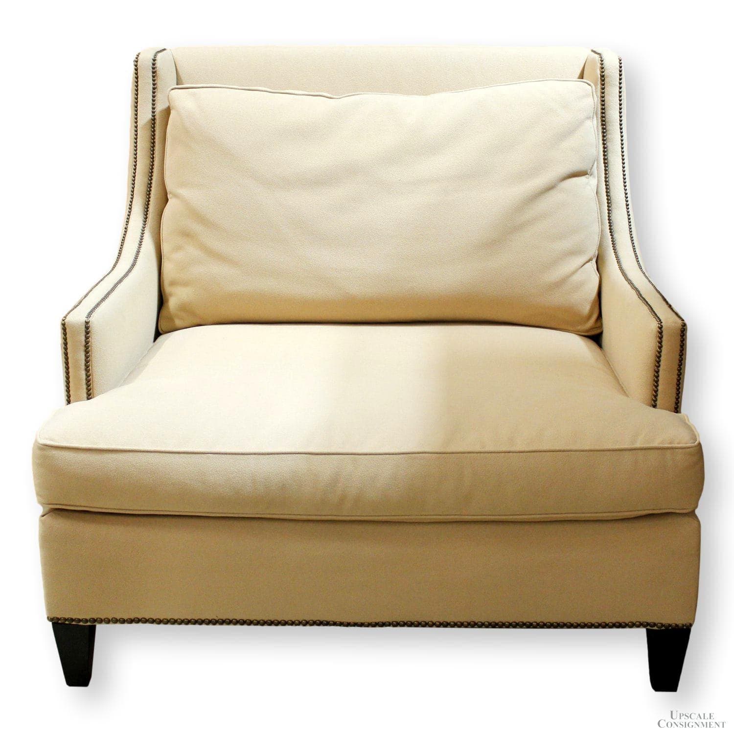 Crate & Barrel Chair and a Half - Tan