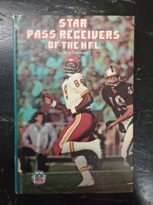 Star Pass Receivers of the NFL (hardback) by John Devaney Random House 1972
