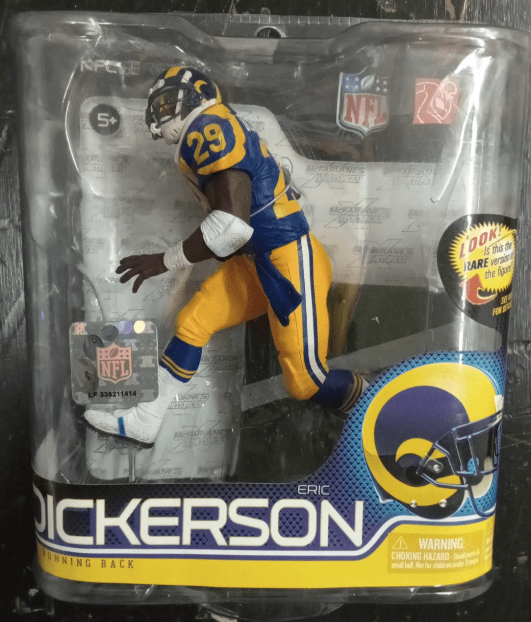 McFarlane Series 27 Debut Eric Dickerson Los Angeles Rams NFL Football Near Mint