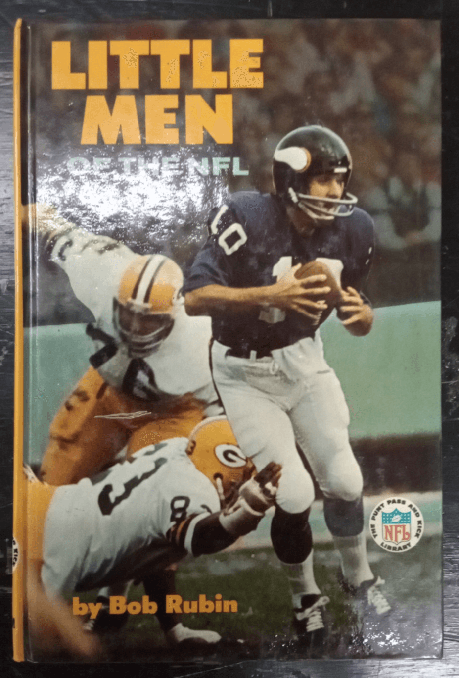 Little Men of the NFL Bob Rubin Punt Pass Kick Library Vintage Football Book