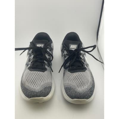 Nike Free RN 2017 Women's Running Shoes Grey White Black Size 9.5
