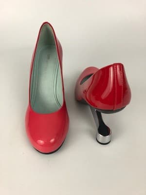 United Nude Eamz Pump Raspberry fade Patent Leather Size 39 Women's Shoes US 8.5