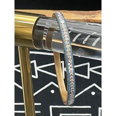 Vintage Micro Mosaic Bangle Venetian Bracelet Millefiori Early 20th Century