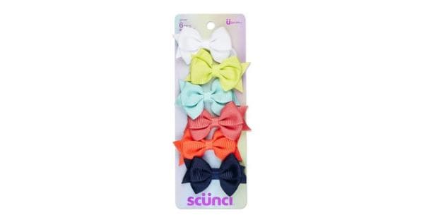 Toddler Asst Bow Hair Clips