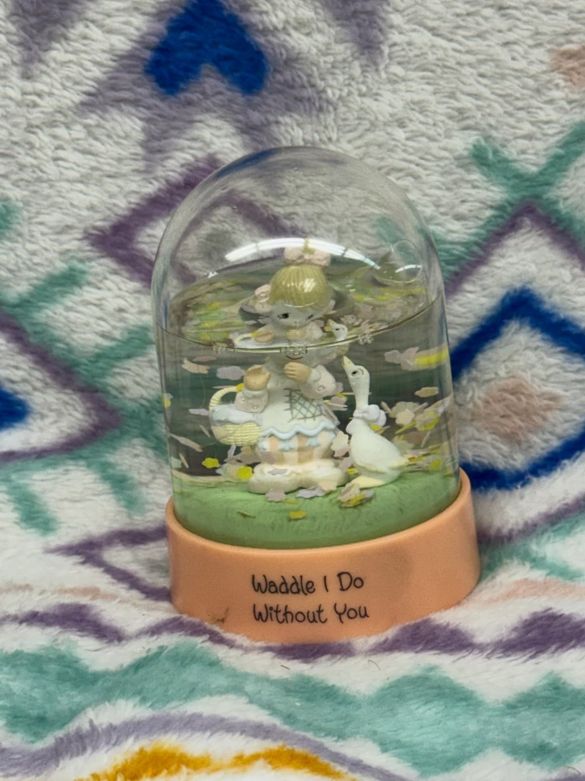 Precious Moments Waddle I Do Without You Water Dome Snowglobe
