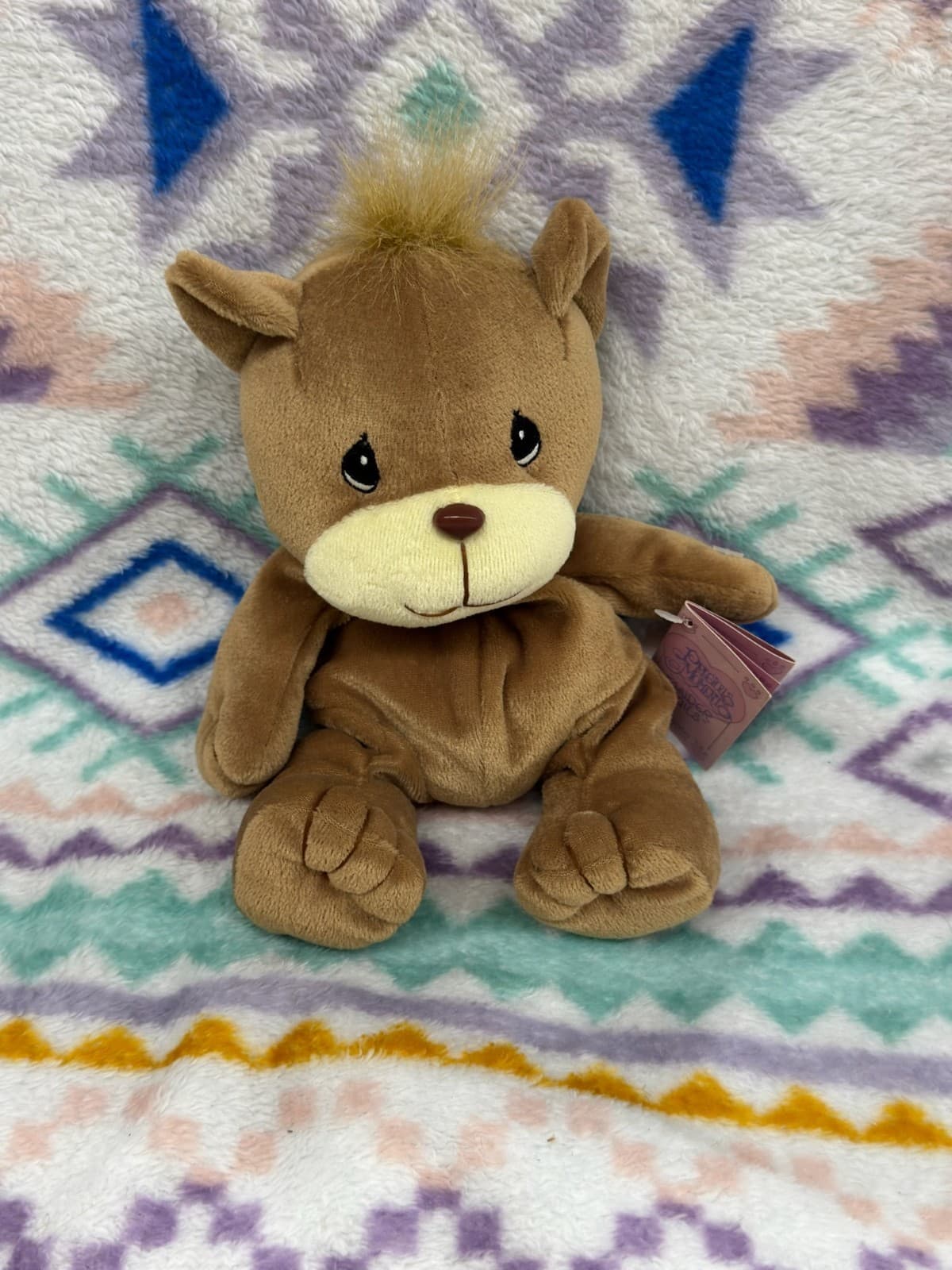 Vintage 1997 Precious Moments Tender Tails Teddy Bear Plush Enesco 358274 NWT