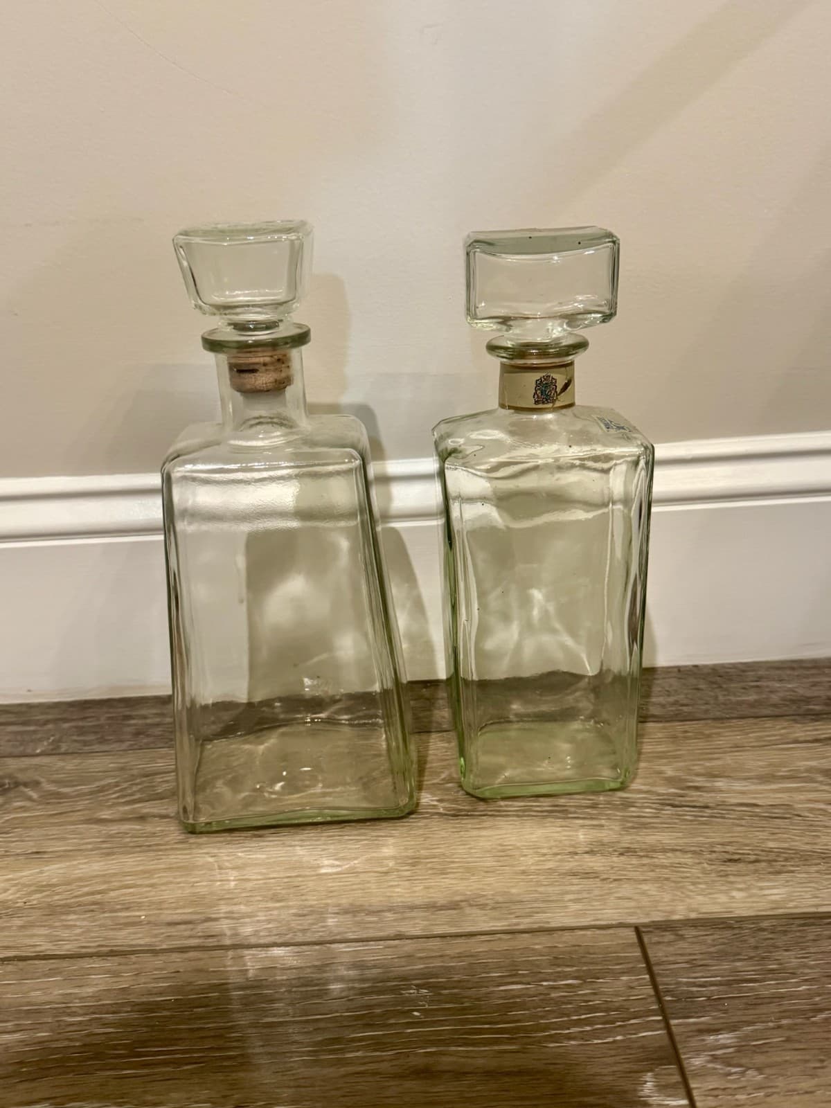 Vintage 1960's Liquor Decanters