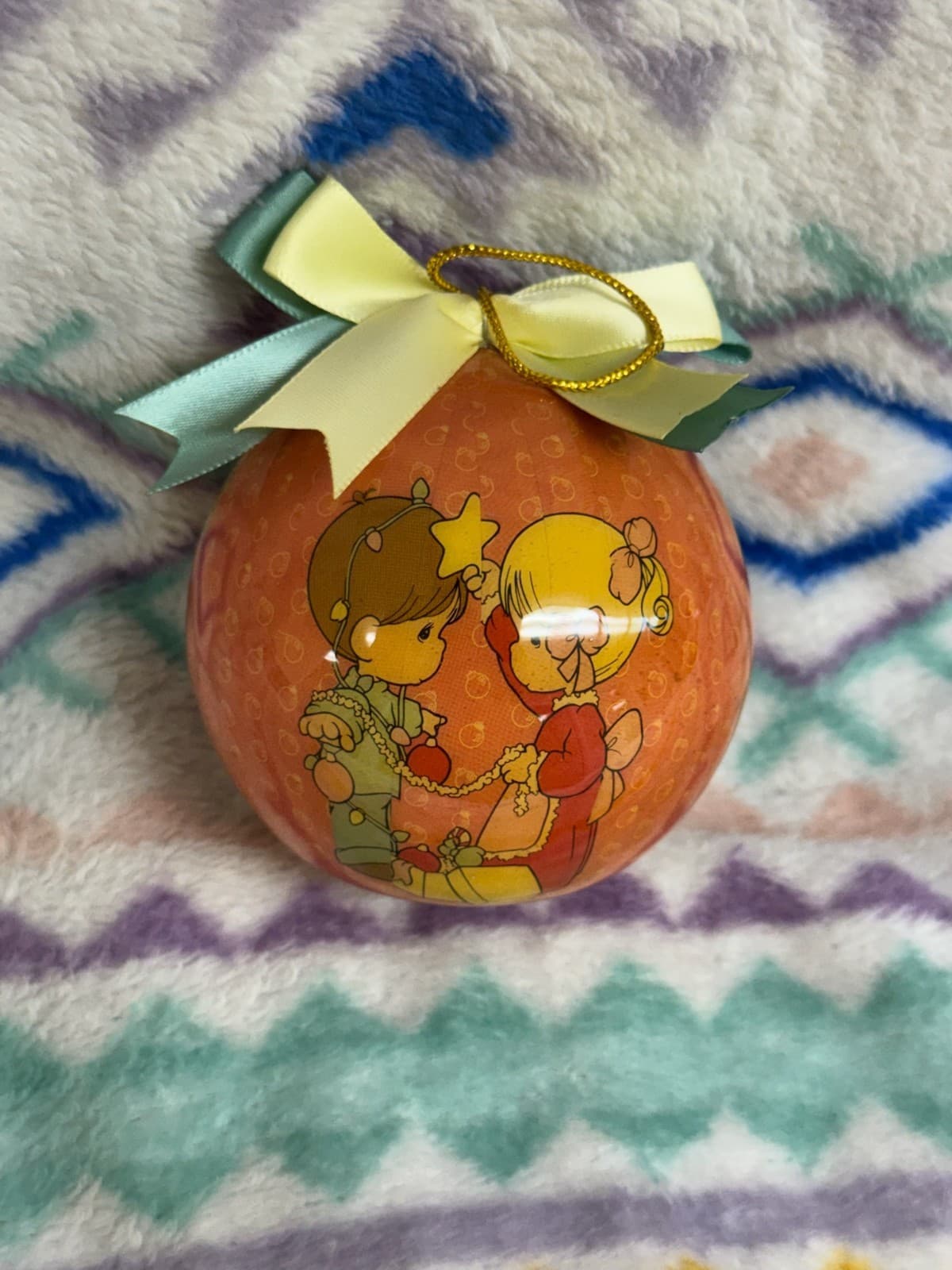 Vintage Precious Moments Christmas Ornament