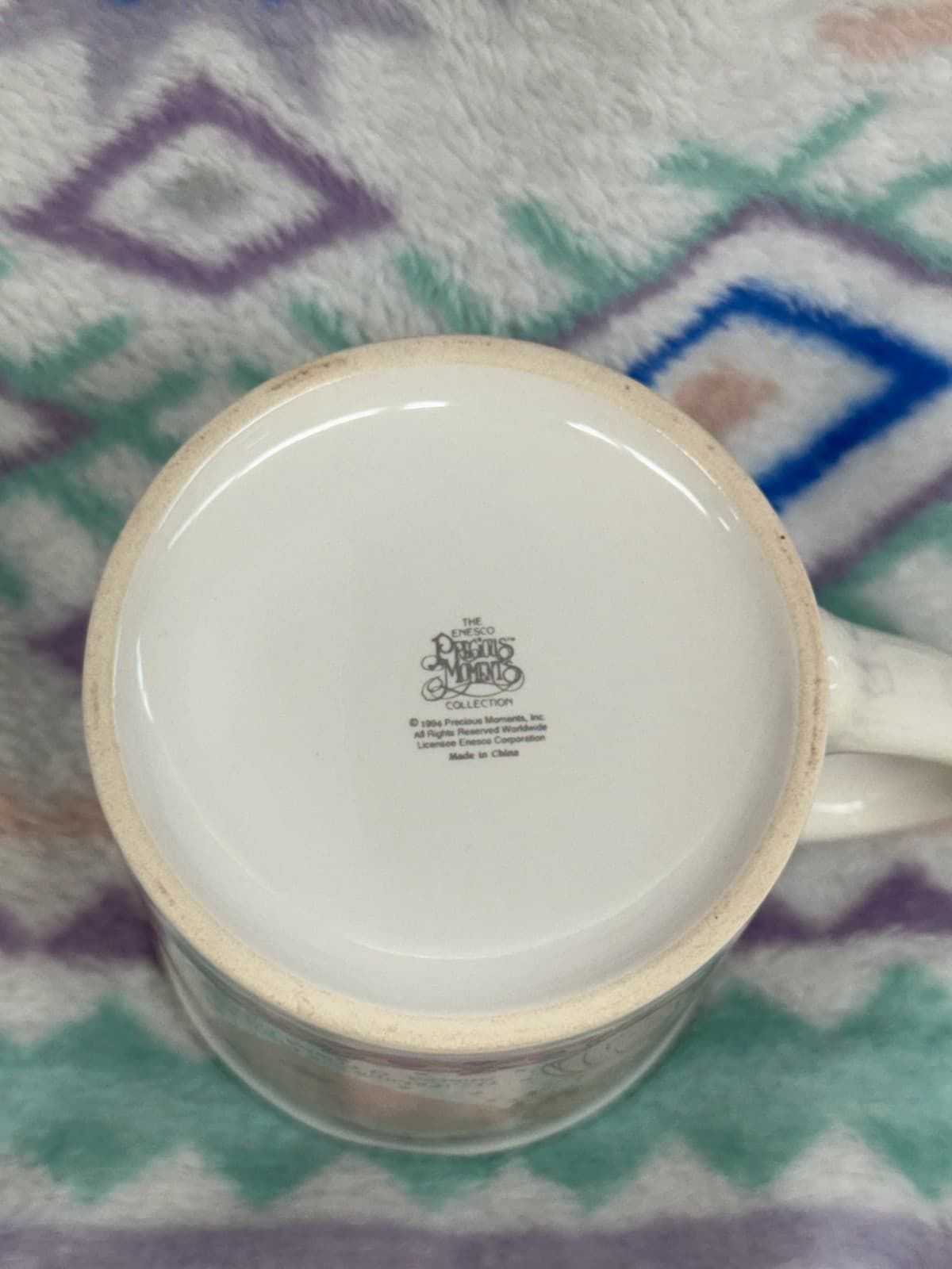 Precious Moments "Sister" Mug Enesco 8 fl oz Floral Cottagecore Coffee Tea Cup