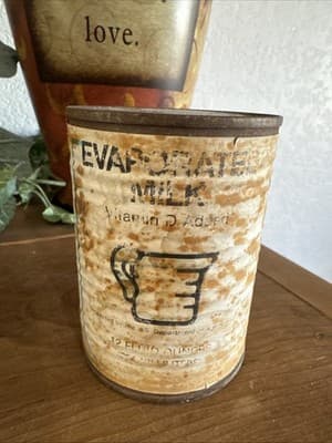 Old Evaporated Milk Can