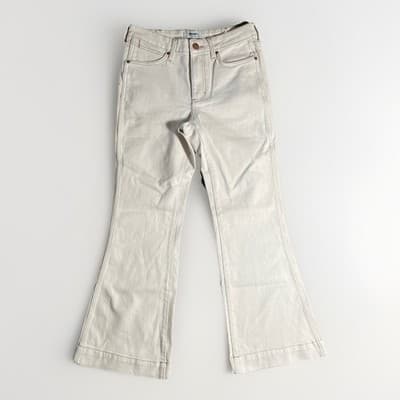 Wrangler Retro Women’s White Bootcut Jeans 28x30 Western Cowgirl Denim