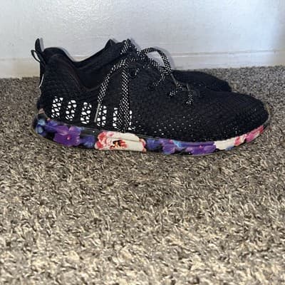 Nobull Mesh Lifting Mens Sz 12.5 Women’s Sz 14 Black Weight Lifting Sneakers