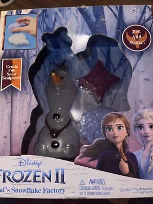 Disney Frozen ll Olaf's Snowflake Factory,New Unopened , create cool sculpture