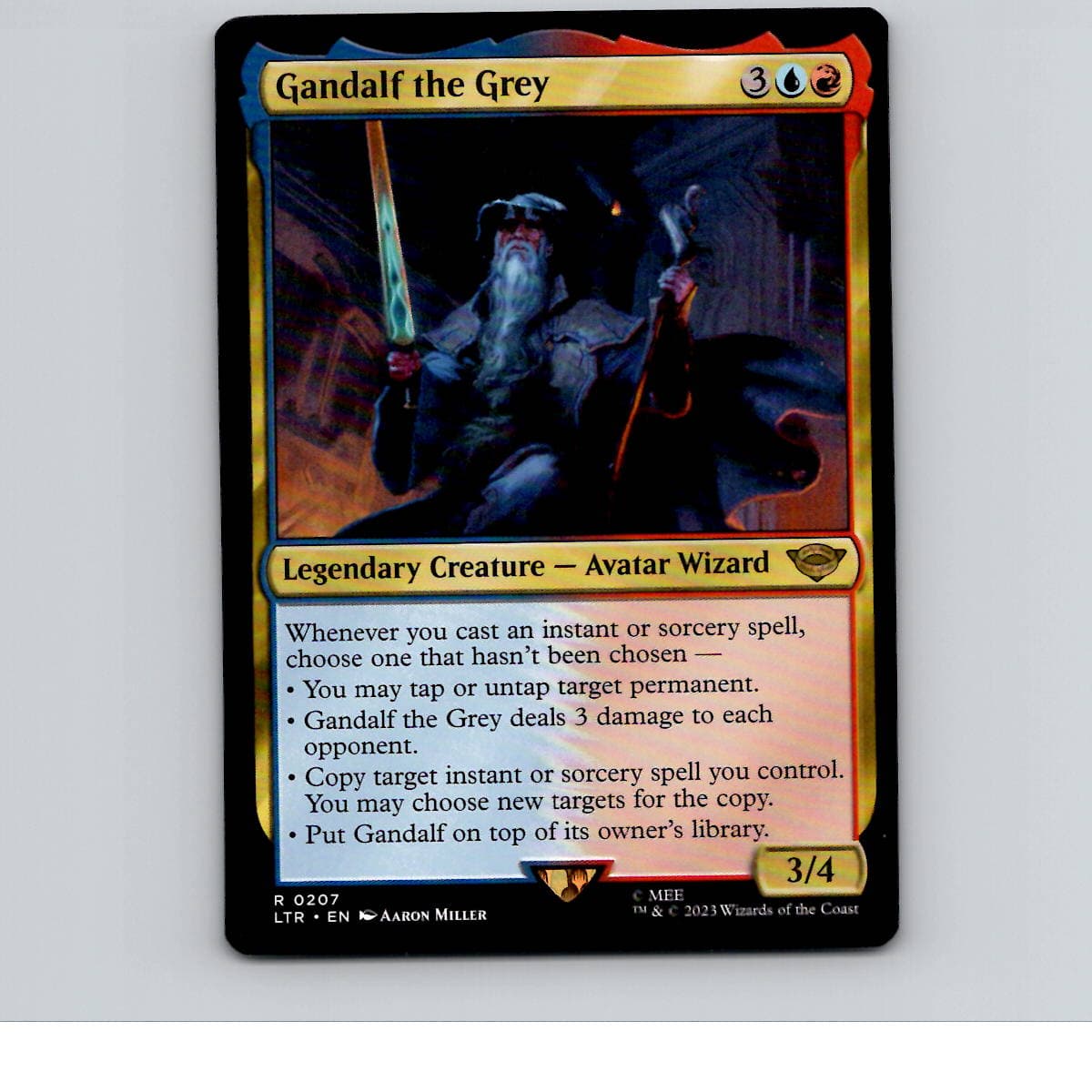 Gandalf the Grey - 207 - LTR - R/ Normal - NM