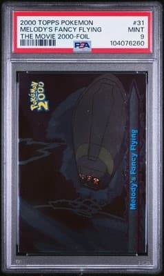 Melody'S Fancy Flying The Movie 2000-Foil Topps Pokemon The Movie 2000 31 NM PSA