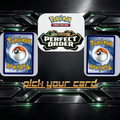 Pokémon Perfect Order - Pick Your Card! Uncommon NM